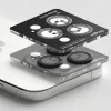 Ringke iPhone 15 Pro Camera Lens Frame védő Aluminium Alloy készlet átlátszó (fekete)