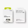 Ringke iPhone 15 / 15 Plus Camera Lens Frame védő Aluminium Alloy készlet átlátszó (fekete)