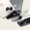Ringke iPhone 15 / 15 Plus Camera Lens Frame védő Aluminium Alloy készlet átlátszó (fekete)