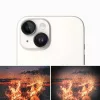 Ringke iPhone 15 / 15 Plus Camera Lens Frame védő Aluminium Alloy készlet átlátszó (fekete)