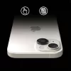 Ringke iPhone 15 / 15 Plus Camera Lens Frame védő Aluminium Alloy készlet átlátszó (fekete)
