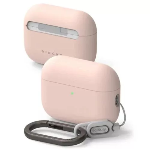 Ringke AirPods Pro 3 tok szilikon Sand (rózsaszín)
