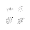 Ringke AirPods Pro 2 tok Onyx (fekete)
