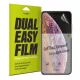 Ringke iPhone X/XS/11 Pro kijelzővédő fólia Dual Easy fólia (2pcs) átlátszó