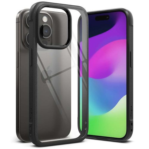 Ringke iPhone 15 Pro Max Case Fusion Bold Clear/ Black Telefontok