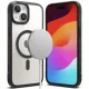 Ringke iPhone 15 Plus tok Fusion Bold mágneses matt átlátszó (fekete)