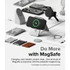 Ringke iPhone 15 Plus tok Fusion Bold mágneses matt átlátszó (fekete)