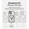 Ringke iPhone 15 Plus tok Fusion Bold mágneses matt átlátszó (fekete)