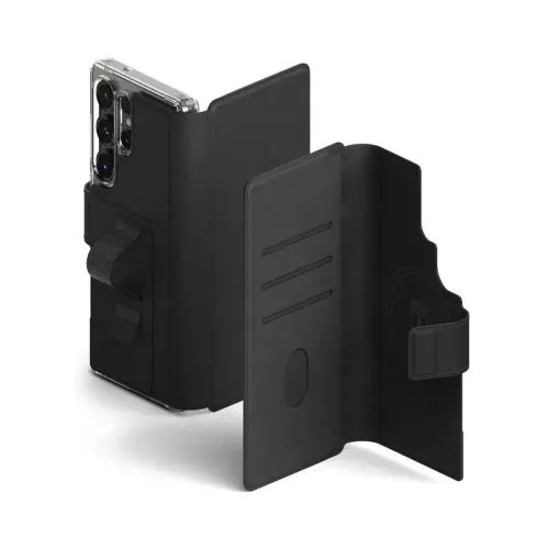 Ringke Galaxy S25 Ultra/S24 Ultra/S23 Ultra tok Folio Grip Wallet mágneses (fekete)