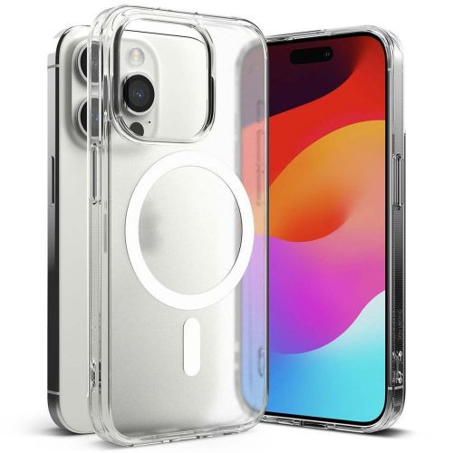 Ringke iPhone 15 Pro Case Fusion Magnetic Matte Clear Telefontok