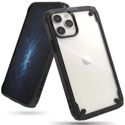 Ringke iPhone 12/12 Pro tok Fusion X (fekete)