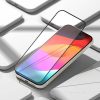Ringke iPhone 15/16 Kijelzővédő Üveg - Privacy Edzett Üveg 9H Telepítési Sablonnal - Átlátszó