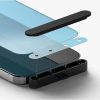 Ringke iPhone 15 Pro Kijelzővédő Üveg - Premium Edzett Üveg 9H Telepítési Sablonnal - Átlátszó