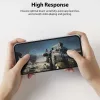 Ringke iPhone 13/13 Pro kijelzővédő fólia láthatatlan védő ID edzett üveg (fekete)