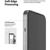Ringke iPhone 13/13 Pro kijelzővédő fólia láthatatlan védő ID edzett üveg (fekete)