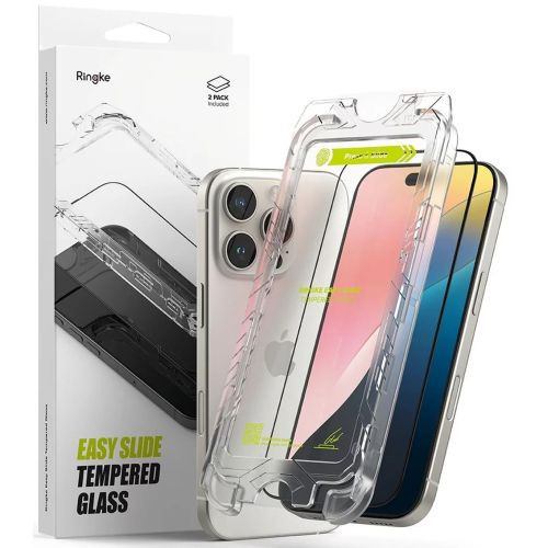 Ringke iPhone 16 Pro Max Easy Slide Prémium kijelzővédő fólia (2db)