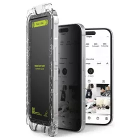   Ringke iPhone 16 Pro Max Easy Slide Premium Privacy képernyővédő fólia (2db)