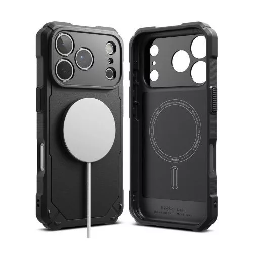 Ringke iPhone 17 Pro Max tok Rugged Gear mágneses (fekete)
