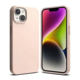 Ringke iPhone 14 Plus tok szilikon Sand (rózsaszín)