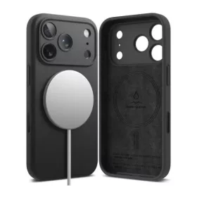 Ringke iPhone 17 Pro tok szilikon mágneses (fekete)