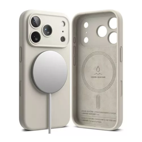 Ringke iPhone 17 Pro tok szilikon mágneses Stone