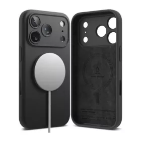 Ringke iPhone 17 Pro Max tok szilikon mágneses (fekete)
