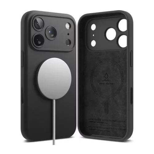Ringke iPhone 17 Pro Max tok szilikon mágneses (fekete)