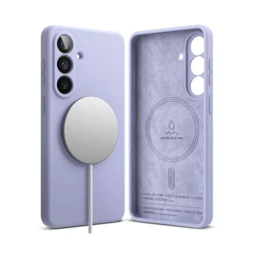Ringke Galaxy S26 Plus tok szilikon mágneses (levendula)