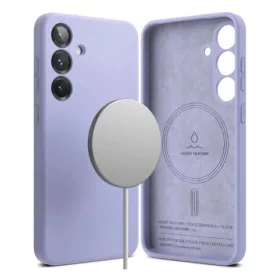 Ringke Galaxy S25 tok szilikon mágneses (levendula)