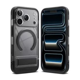 Ringke iPhone 17 Pro tok UX mágneses Smoke (fekete)