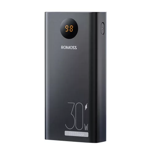 Romoss 30000mAh Hordozható (Fekete) Powerbank (PEA30-192-2133H)