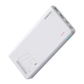   Romoss 20000mAh 22.5W (Fehér) Powerbank /Gyorstöltés(PPH80-611-1133H)