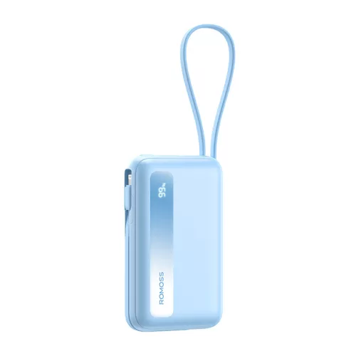 Romoss 10000mAh (Kék) Powerbank /Gyorstöltés(PPR10-152-7233H)