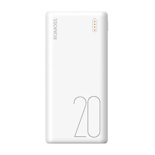 Romoss 20000mAh Hordozható (Fehér) Powerbank (PSL20-101-1134)