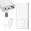 Romoss 20000mAh Hordozható (Fehér) Powerbank (PSL20-101-1134)