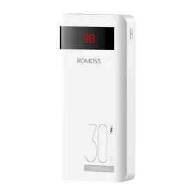   Romoss 20000mAh 30W (Fehér) Powerbank /Gyorstöltés(PSN20-191-1133H)