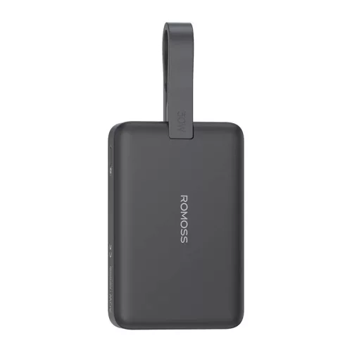 Romoss 10000mAh 30W (Fekete) Powerbank /Gyorstöltés(WMS10-191-2133H)