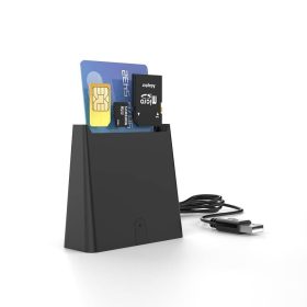   SIM/ CAC Okoskártya- (ISO7816 Class A B C) Kártyaolvasó és író (USB-A)