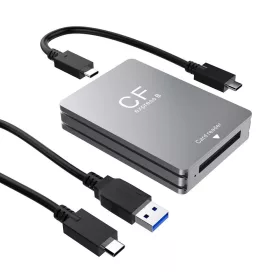   CFexpress Type B + SD 3.0 kártyaolvasó - USB-C (Type-C) Aluminium Memóriakártya-olvasó és író