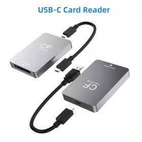   CFexpress Type B kártyaolvasó - USB-C (Type-C) Aluminium Memóriakártya-olvasó és író