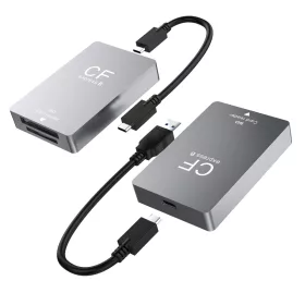   CFexpress Type B + SD kártyaolvasó - USB-C (Type-C) Aluminium Memóriakártya-olvasó és író