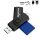 USB-C 3.0 SD MicroSD TF kártyaolvasó és író adapter - USB Type C & USB-A