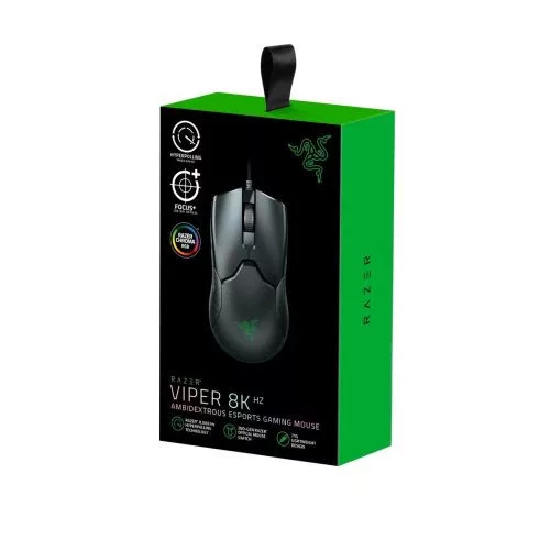Razer Viper 8K vezetékes gamer egér 8 gombos optikai szenzor RGB (fekete)