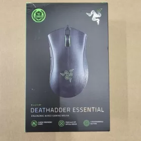   Razer DeathAdder Essential gamer egér 5 gombos 6400 DPI (verzió) (fekete)