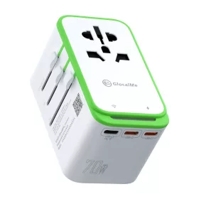 GlocalMe 4G/LTE Wi-Fi Hotspot Adapter (Roamplug White)