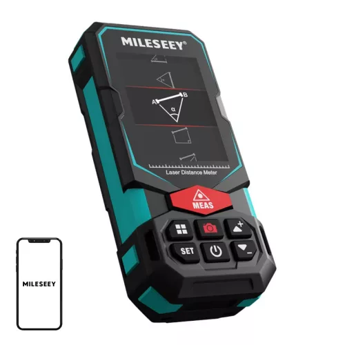 Mileseey S7 lézeres távolságmérő 100 méteres kijelzővel