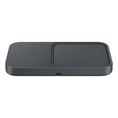 Samsung Wireless Charger Duo Pad 2 az 1-ben, 15 W EP-P5400 utazási töltővel (25 W) + USB kábel, fekete