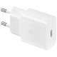 Samsung 15W-os utazótöltő – kábel nélkül, fehér