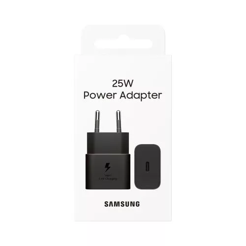 Samsung utazó töltő 25W EP-T2510N PD 3.0 nélkül kábel (fekete)