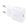 Samsung utazási töltő 25 W EP-T2510X PD 3.0 Type-C-C típusú kábellel (1 m) Fehér EU